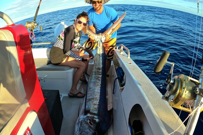 Half-day Big Fishing in Moorea on shared tour - Matahi’s role between the strikes