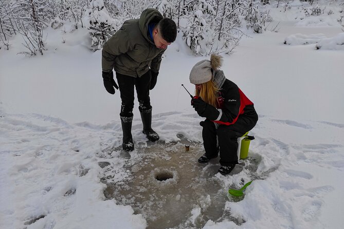 Half-Day Husky Safari and Salmon Ice Fishing Experience - A morning built around ice, dogs, and Finnish habits