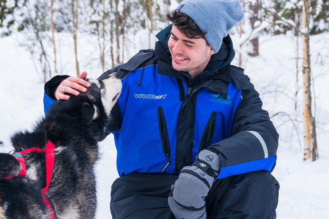 Half-Day Husky Safari and Salmon Ice Fishing Experience - Learning the quiet side of salmon ice fishing