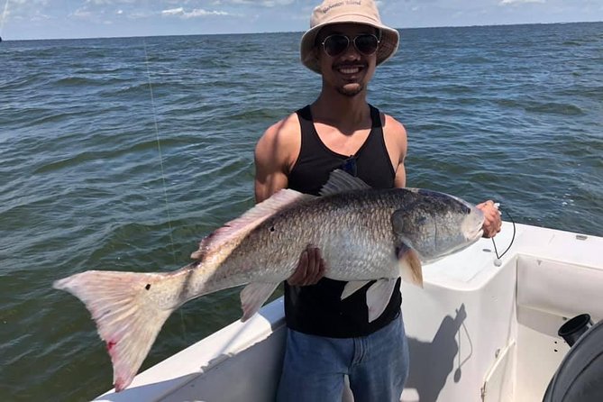 Half-Day Jetty Fishing Trip from Galveston - A small boat changes the feel