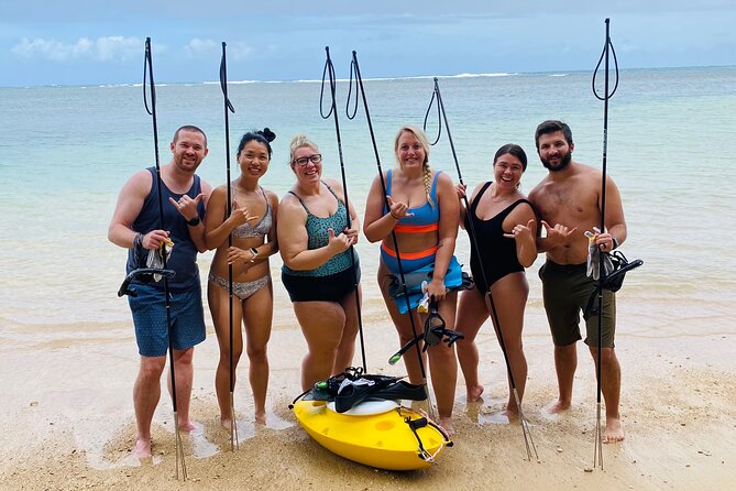 Hawaiian Reef Spearfishing Lesson for Beginners on Kauai - Starting at Anini Beach with the right expectations