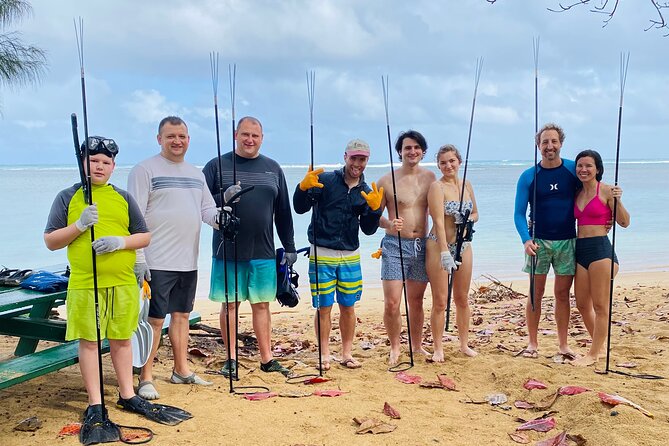 Hawaiian Reef Spearfishing Lesson for Beginners on Kauai - What the 45-minute master class actually teaches