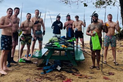 Hawaiian Reef Spearfishing Lesson for Beginners on Kauai