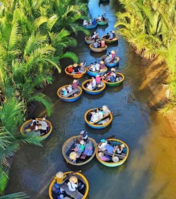 Hoi An: Coconut Basket Boat Ride and Fishing Experience - Reaching Cam Thanh Eco-Coconut Village