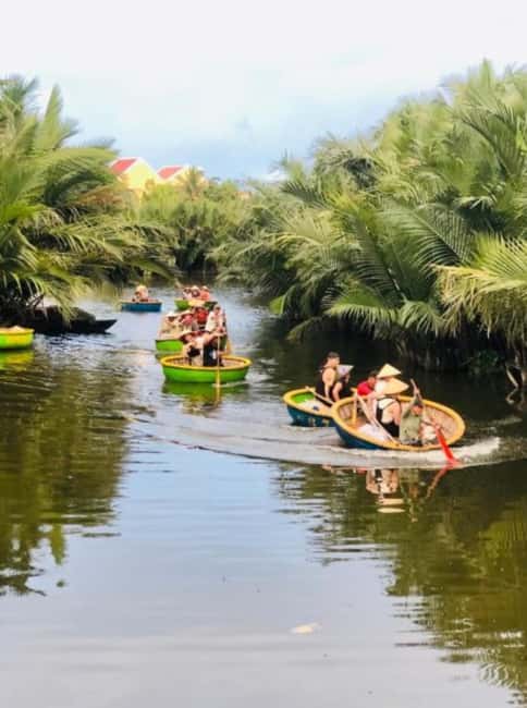 Hoi An: Coconut Basket Boat Ride and Fishing Experience - The 15-minute ride from Hoi An to Cam Thanh