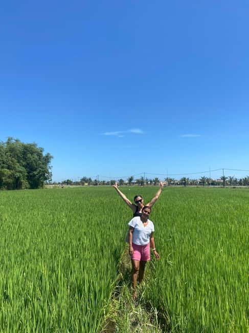 Hoi An: Cycling - Water Buffalo Riding Farming and Fishing - Cooking banh xeo and fresh rice milk