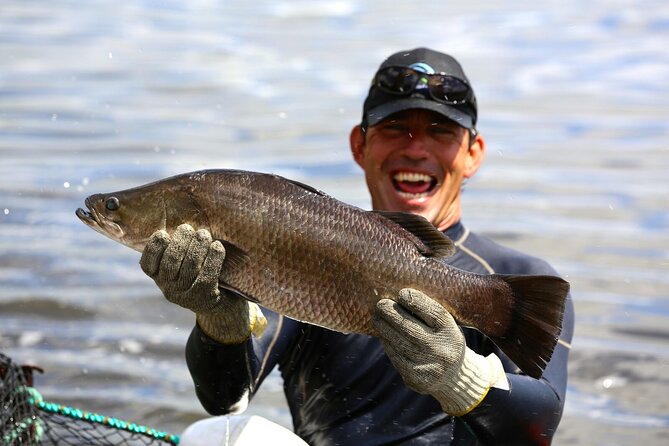 Hook-A-Barra Fishing and Farm Activity - The tasting platter completes the pond-to-plate idea