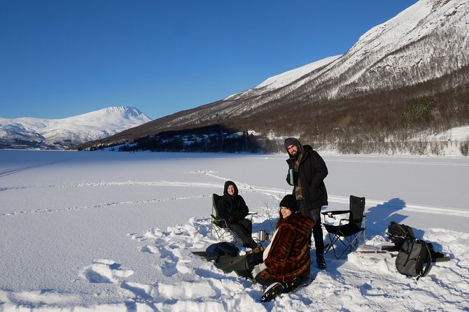 Ice Fishing On The Fjord - From Tromsø to the frozen fjord