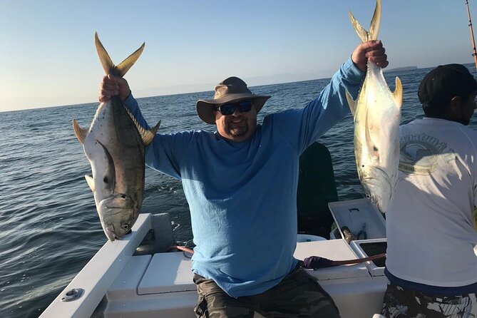 Inshore Fishing 4-Hour Puerto Vallarta Charter - The 28-foot Super Panga setup