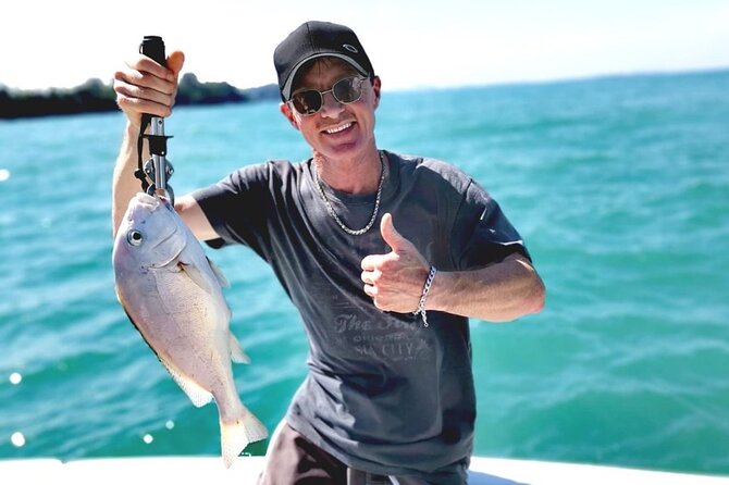 Join-in Yacht Fishing at the Southern Islands of Singapore - Lazarus Island gives the route a scenic pause