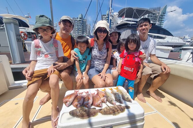 Join-in Yacht Fishing at the Southern Islands of Singapore - Who will enjoy this fishing trip most?