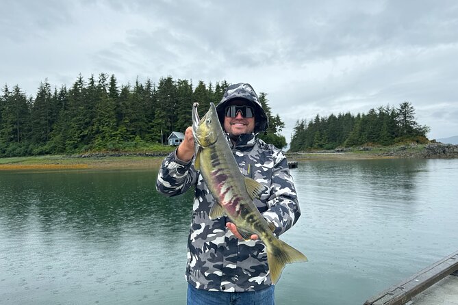Juneau Shore Fishing Shuttle and Gear - Salmon, Dolly Varden, and the reality of catching fish