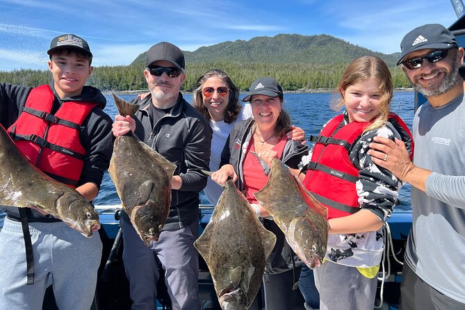 Ketchikan Halibut Hunt Fishing Adventure & Wildlife - Top Rated - Casting for halibut, cod, and rockfish