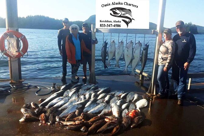 Ketchikan Salmon Fishing Charters - Handling your catch after the boat returns