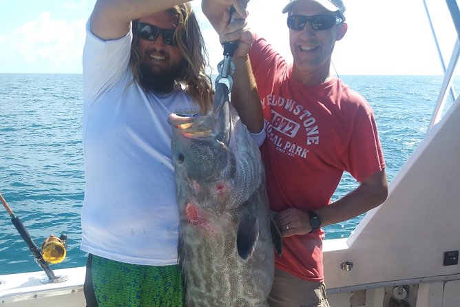 Key West Deep Sea Fishing: Big Fish - The boat, seating, and comfort