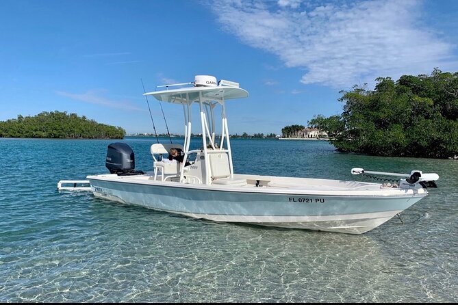 KeyWest Half-Day Inshore Fishing Private Charter - The Boat, Trolling Motor, and Realistic Expectations