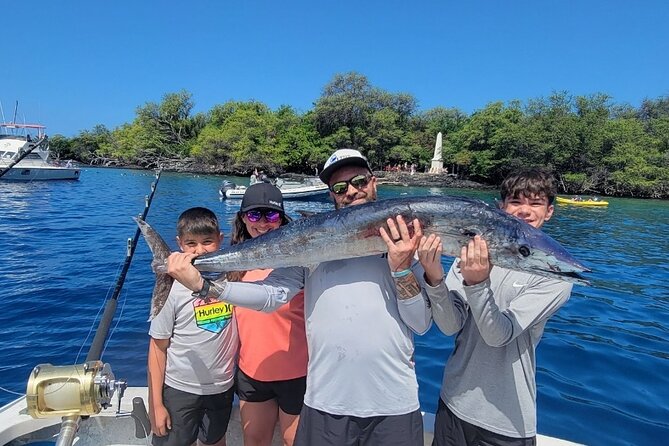 Kona - 5 Hours Private Fishing Charter in Kailua-Kona - Families, couples, and first-time anglers