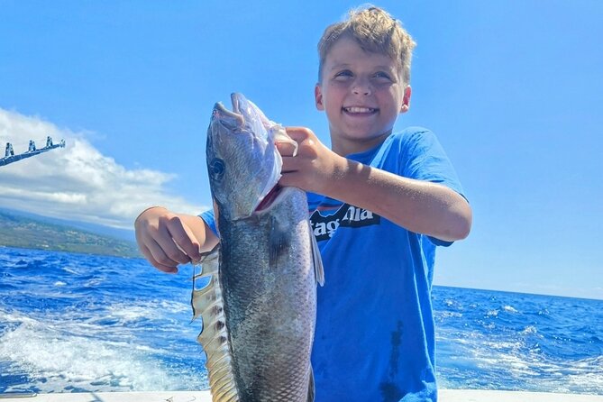 Kona Hawaii Deep Sea Fishing Escapade on the Bite Me 6 - What the crew adds to the day