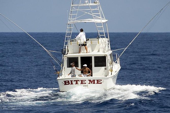 Kona Hawaii Deep Sea Fishing experience on the Bite Me 4 - Honokohau Harbor and the check-in routine