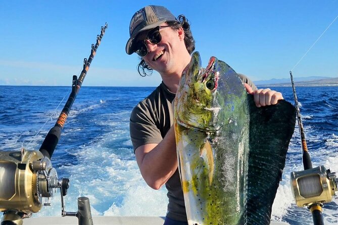 Kona Hawaii Per Person Shared Fishing with Bite Me Sportfishing - The boat ride and open-water setting