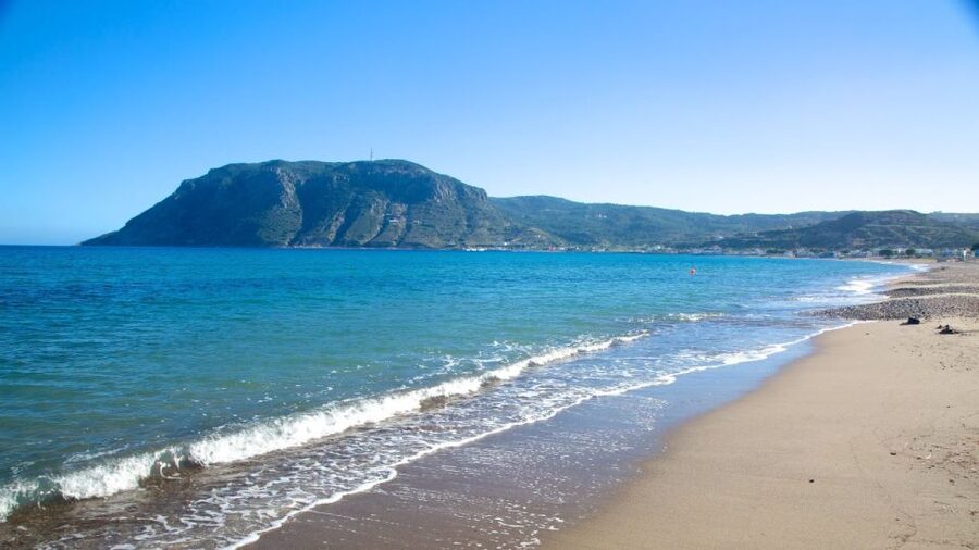 Kos: Kefalos Bay Boat Cruise with Fishing, Swimming, & Meal - Stone painting for children and adults