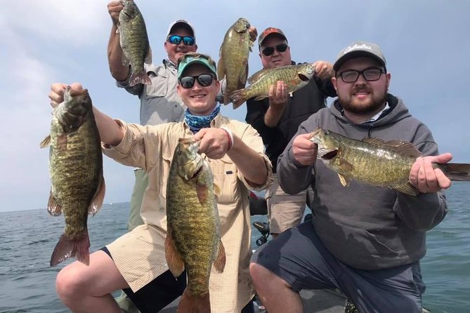 Lake Erie Smallmouth Fishing Charters - A Private Smallmouth Day on Lake Erie