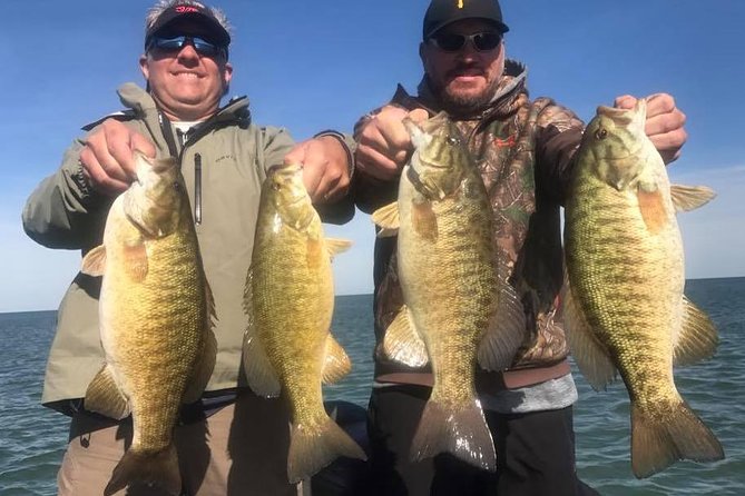 Lake Erie Smallmouth Fishing Charters - What Comes With the Boat