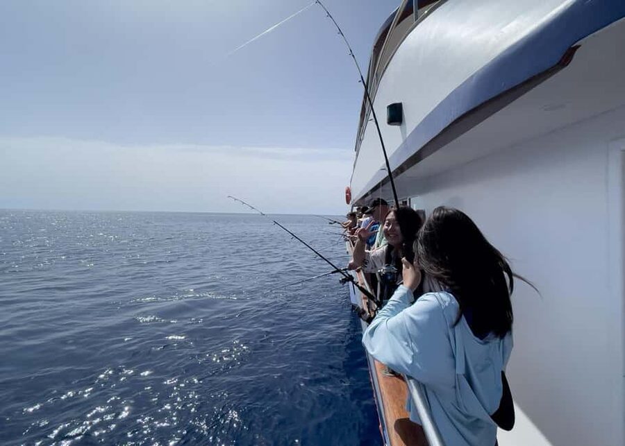 Larnaca: Relaxing Cruise with Fishing and BBQ Lunch - A second swim and snorkeling stop