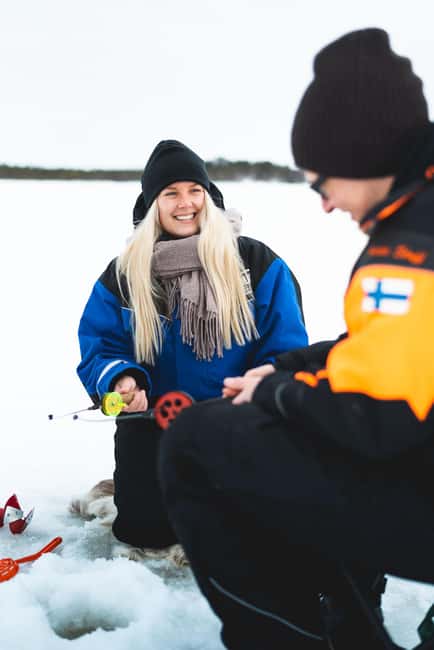 Levi: A fun Ice Fishing Experience in Levi, 3 HOURS - The real value of the $121 price