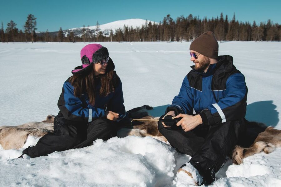 Levi: Finnish Ice Fishing Tour by Car - The Real Reward: Silence Around the Hole