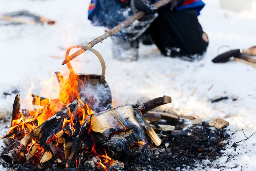 Levi: Ice Fishing by Snowmobile - What the snowmobile ride feels like