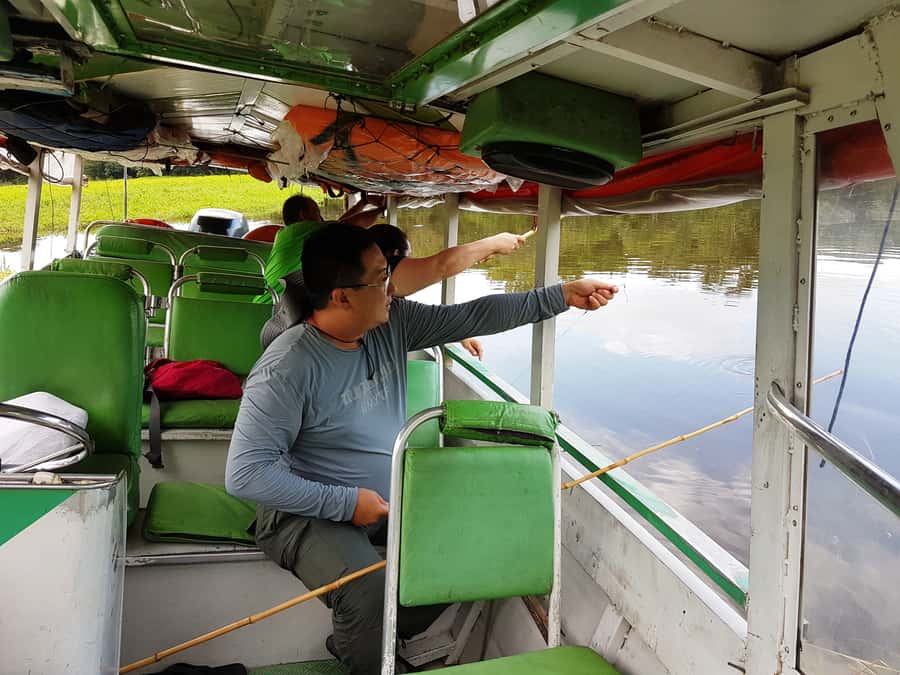 Manaus: Piranha Fishing and Alligator Watch Evening Tour - From Manaus docks to the Iranduba riverbanks