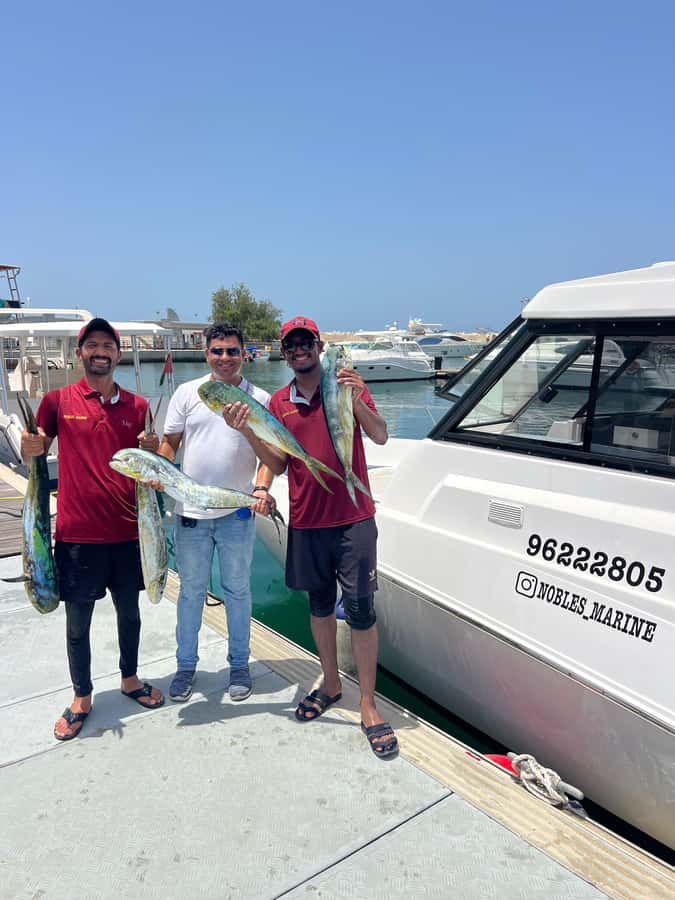 Muscat: Fishing Trip with Equipments - What can go wrong, and how to judge the day fairly