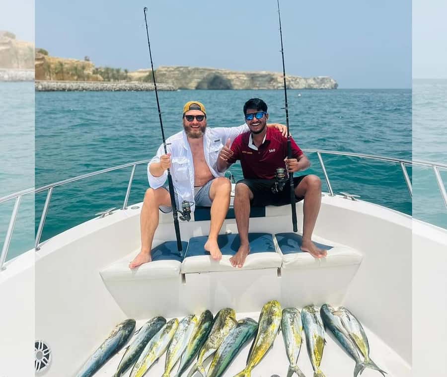 Muscat: Fishing Trip with Equipments - Leaving from Marina Bandar Al Rowdha early