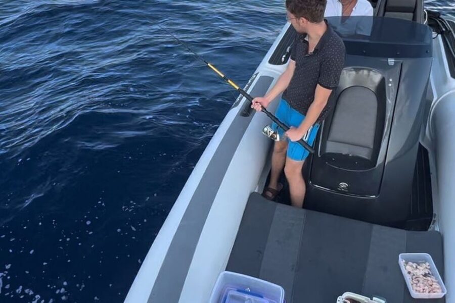 Naxos: Private Fishing Tour - Fishing with the supplied rods and gear
