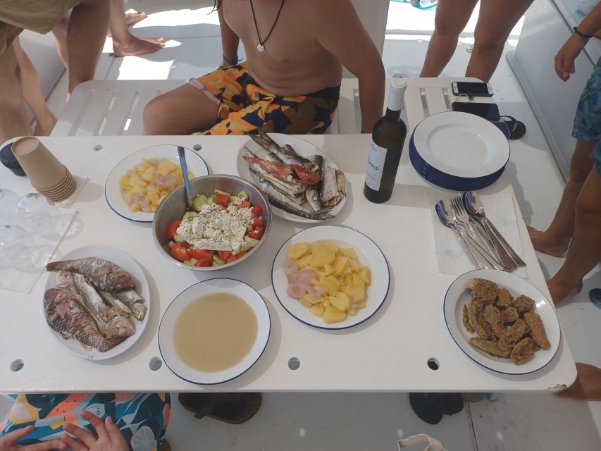 Naxos: Private Fishing Trip with Catch & Cook Onboard Meal - Fishing with real variety, not a staged demonstration