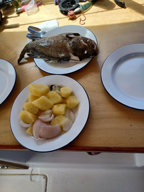 Naxos: Private Fishing Trip with Catch & Cook Onboard Meal - Life aboard the Galanogiannis