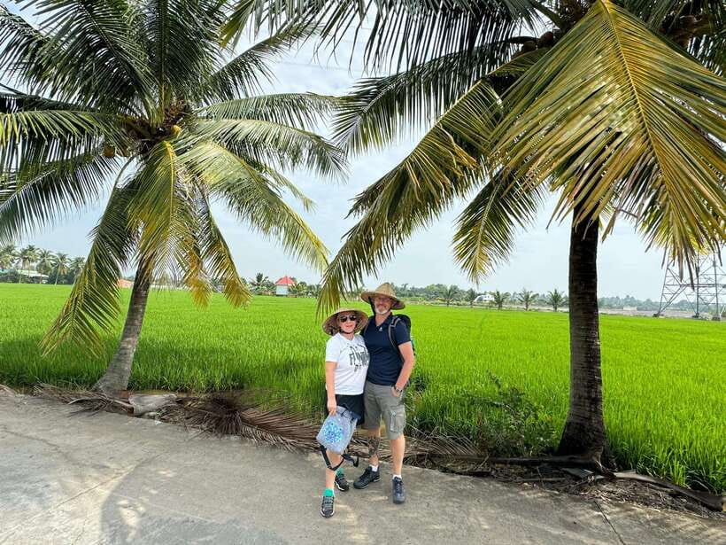 New Mekong Delta Nature 1Day: Bicycle-Kayak-Canoe & Fishing - Cooking spring rolls and banh xeo before lunch