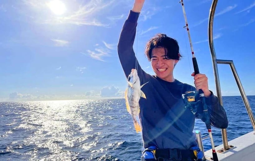 Okinawa: 1/2-Day Private Sea Fishing Charter, Naha w/Pickup - Two hours on the Okinawan sea