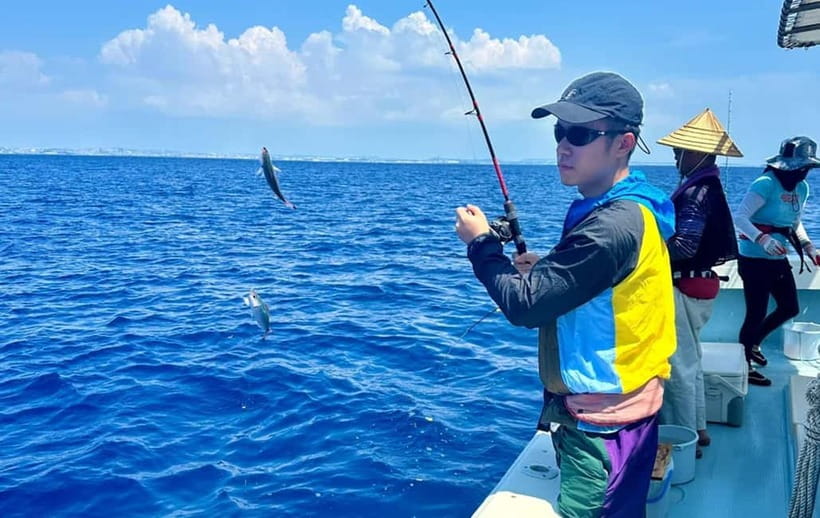 Okinawa: 1/2-Day Private Sea Fishing Charter, Naha w/Pickup - My call: book it for the experience, not the trophy