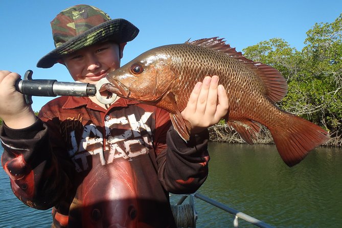 Out n About Sportfishing for Share and Private Charters on Reef and Estuary - What you might catch, and what you can keep