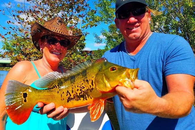 Peacock Bass Fishing Trip in Boynton Beach - How the route changes during the day
