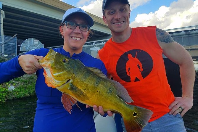 Peacock Bass Fishing Trip in Boynton Beach - Equipment, water, and what you still need