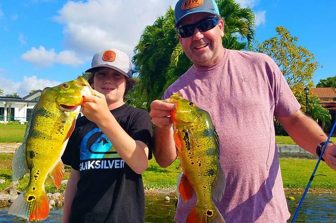 Peacock Bass Fishing Trips Near Miami Florida - What is included, and what you still need to plan