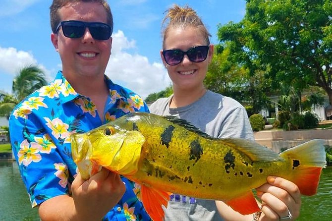 Peacock Bass Fishing Trips Near Miami Florida - Who will enjoy this most