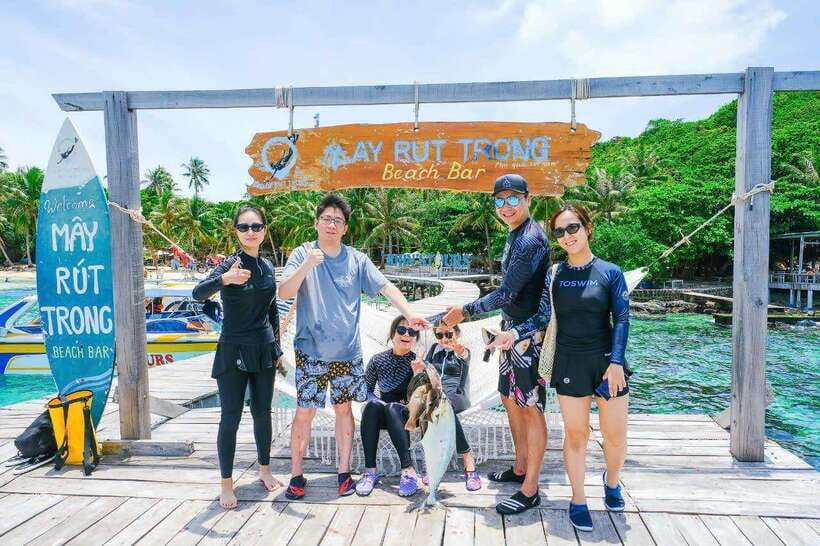 Phu Quoc 3 Islands Snorkeling, Fishing Private Boat Tour - SUP and fly cam photos