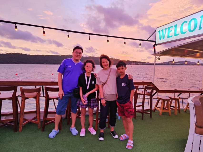Phu Quoc: Sunset and Squid Fishing Boat Tour with Dinner - Leaving Duong Dong Ward Harbor near Dinh Cau lighthouse