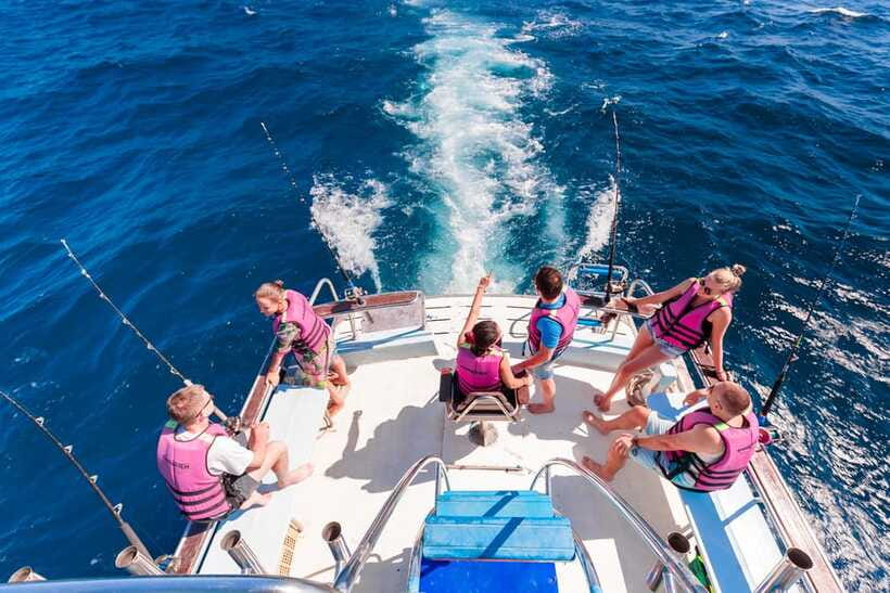 Phuket: Game Fishing and Trolling Boat Trip with Lunch - Racha Yai brings a welcome pause