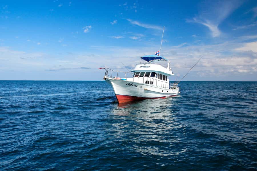 Phuket: Racha Island Fishing and Snorkeling Boat Tour - Trolling toward Racha Island