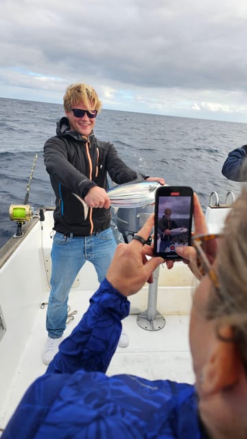 Ponta Delgada: 4-hour Half-Day Fishing Boat Trip Adventure - São Miguel from the water